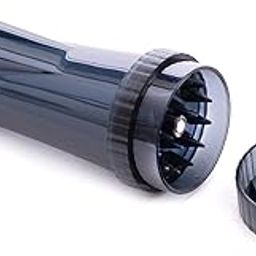 STRONG BONG Clip Head - Black | Clipper Lighter Holder with Built-in Herb Grinder | Crusher Size 30mm 2-part | Smoking Essentials | Lighter Accessory-picture-27