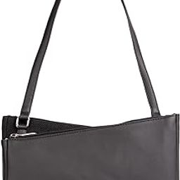 Kiya Small Shoulder Bag for Women – Dual-Sided Shoulder Bag with Criss-Cross Design| Handcrafted Purse with Dual Zipper Compartments & Water-Resistant Lining |-83