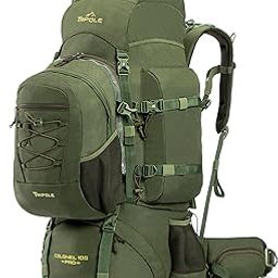 Colonel Pro Metal Frame Rucksack with Detachable Day Pack and Rain Cover for Trekking and Travelling | 5 Year Warranty-image-18