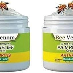 Bee Venom Pain Relief Cream | Bee Venom Joint and Bone Therapy Cream | Joint and bone therapy cream EACH -100GM (2 Pack)-73
