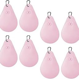 Creations 8 Pieces Pool Cover Weights with Hooks PVC Thick for Above Ground Pool Cover Pink-image-48