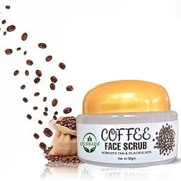 Oushada | Coffee Scrub – 100% Natural Ayurvedic Exfoliator for Glowing Skin | Gentle, Handmade Formula by Dr. Swathi G.S. | With Coffee | For All Skin Types | 50g-16