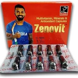 Zenovit Multivitamin, Minerals & Antioxidant Soft Gelatin Capsuls (PACK OF 10)-image-0