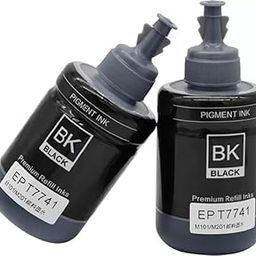 Premium Black Pigment Ink Refill for EP T7741 Printer, 8000 Pages Yield-image-24