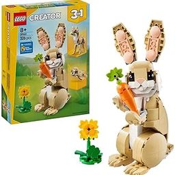 LEGO Creator 3in1 Cute Bunny Toy Animal Playset 31162 Building Blocks Toys for 8+ Gift for Boys and Girls-27