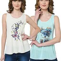 Graphic Print Regular Fit Tank Tops for Women (Pack of 2) LT_11_0002-P-image-64