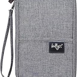 Travel Passport Cover Card Holder Wallet Document Organizer for Debit Card Credit Card Currency Coin Waterproof Bag Men Women Unisex-image-30