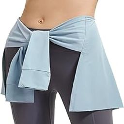 Yoga Tennis Tie Up Skirts for Women Cover Up Athletic Workout Running Wrap Skirts-image-38