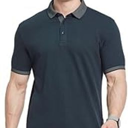 Octave Men Polo Collar T-Shirt-image-4