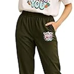 my swag Womens Cotton Printed Nighwear Set | Half Sleeve T-Shirt and Full-Length Pants | Sleepwear & Loungewear-picture-18