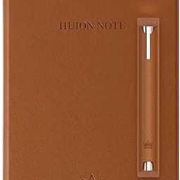 HUION Note X10 Smart Digital Notebook | (A5 Size), 50 Sheet | 9.5x7inch | Digital Notebook Drawing Tablet with Battery-Free Pen | Huion Scribo 2 | Supports Windows, Mac, Android, iOS | Brown-19