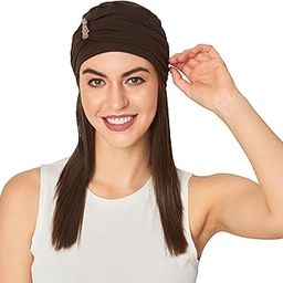 Women's Bamboo Viscose Iris Cap Free Cap Chemo Hair Loss (HS122_Multicolor)-image-27
