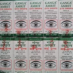 AYURVEDIC Ganga Amrit Eye Drop (25 ml)-Set of 10 Pieces, Multi-4
