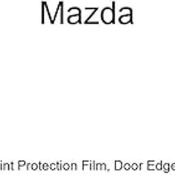 Genuine Mazda (0000-8W-L46) Paint Protection Film, Door Edge and Cup, Set of 4-picture-29