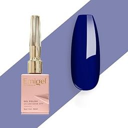 Emigel Professional UV Gel Polish PERSIAN RED - E168 | Cured With UV LED Lamp | Super Glossy Finish |Quick Drying Nail Polish (12ml) (MONSTER BLUE, 12 ml)-40