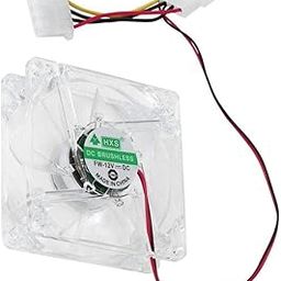 CALANDIS Computer Fan 4 LED 80mm 8025 Silent PC Computer Case Cooler Fan Multicolor | Computers/Tablets & Networking | Computer Components & Parts | Fans, Heat Sinks & Cooling-image-17