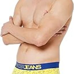 Men's Cotton Blend Trunks (UJNPTS050Black)-image-3