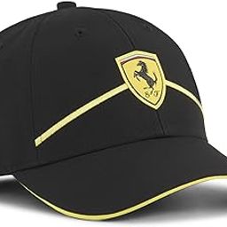 Puma Unisex-Kid, FERRARI RACE BB Cap Jr, Black, (2607602)-image-23