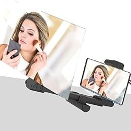 Drumstone (𝟏𝟔 𝐘𝐄𝐀𝐑 𝐖𝐀𝐑𝐑𝐀𝐍𝐓𝐘) Mobile Screen Magnifier–12-Inch HD Video Amplifier with Foldable Stand, Enhances Viewing Experience for Movies and Videos, Portable and Easy to Use Anywhere-5