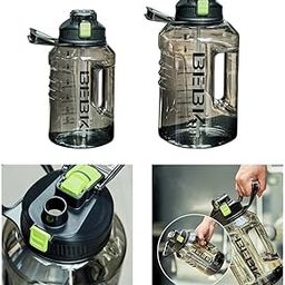 CALANDIS™ Drinking Bottle with Straw Large Capacity Travel Outdoor Water Bottle 2300ml | Other Bicycle Accessories | Bicycle Accessories | Cycling-image-2