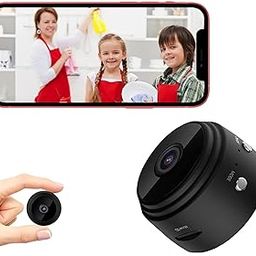WISCOT Spy Camera 1080P WiFi Hidden Camera Wireless Indoor Secret Cameras Mini Nanny Spy Cam Home Security Surveillance Cameras Micro Small Monitor Video Cam with Motion Detection App Control-image-97