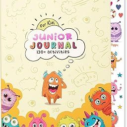 DOODLE Kids Journal for Kids Ages 8–12 | 144-Page Daily Guided Journal with 60+ Stickers & Emotion Monsters | Builds Emotional Intelligence, Creativity & Mindfulness | No-Screen Kids Gift-image-1
