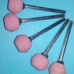 ABRASIVE MOUNTED POINT B 62 PINK 3 mm SHANK PACK OF 20 No.-11