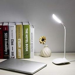 MARMIX 3-Colour Mode LED Study Desk Lamp Adjustable Brightness Table Lamp, Plastic White Light for Home, Office, and Study-27