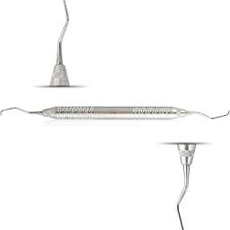 MASTERYD Gracey Dental Periodontal Curettes 7/8 Double Ended Tips Special Hollow Handle Stainless Steel Dental Veterinary Instruments for Scaling, Root Planning, and Periodontal Treatment-image-23