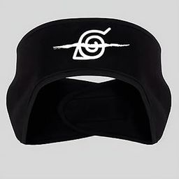 Anime style Unisex Fleece Adjustable Headband for Outdoor Sports which Also Covers Your Ears Multicolor for Men and Women (Hidden Leaf)-image-92