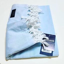 SHISHIR Bhagalpuri Pure Cotton/Summer/Thin Layer/Soft Top Sheet/Odne Wali Single Layer Chadar for Home/Buses/Flight/Train (Blue)-image-61