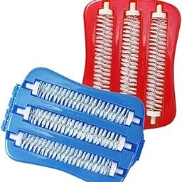 HOME CUBE Carpet Cleaner Roller Brush with Dust Collector for Home Carpets, Table Linen, Sofas, Car Seat, Bed Sheet and Office Sofa - Set of 2 - Random Color-image-57