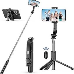 USTINE Selfie Stick Bluetooth,Extendable Selfie Stick With Wireless Remote&Tripod Stand Selfie Stick For Iphone X/Iphone 8/8 Plus/Iphone 7/Iphone 7 Plus/Galaxy Note 8/S8 /S8 Plus/Google More,Pack of 1-image-41