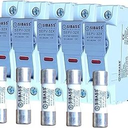 Kenbrook Solar Sibass DC Fuse 30A with 32 AMP Fuse Holder (30A - Set of 5)-image-38