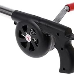 Envop Hand Crank BBQ Fan Portable Barbeque Air Blower with Manual Handle Speed Control and Metal Fan Blade for Outdoor Barbecue Fire Bellow Camping and Hiking Picnic-image-73