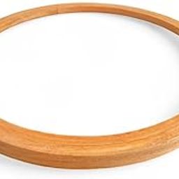 8 INCH Embroidery Wooden Hoop(3 PLY, Pack of 1),Wooden Hoop Ring for Embroidery Kit,Wooden Embroidery Hoop Ring Frame,Wooden Frames for Craft Hoop Frame,Mini Wooden Hoop,Hand Embroidery Frame Wooden-picture-5