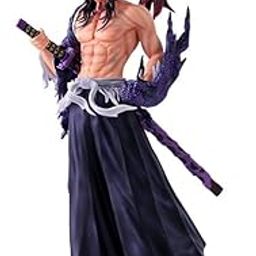 PINAKA Anime Demon Slayer Kisatsutai Series Kokushibo Upper Moon One 30CM PVC Action Figure Model Collectible Figure-image-29