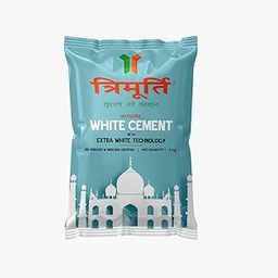 Trimurti Decorative Quality White Cement For Home Filling, Construction and Creative Projects, Ideal for Crack Filling, Repairing, and Crafting, Universal Adhesive - 5KG Packet-picture-11