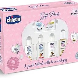 Chicco Baby Moments Baby Caring Gift Pack (Pink) with 7 Baby Skincare & Haircare Products | Baby Care Gift Set for Newborn Baby Shower, New Parents, and Birthdays | Phenoxyethanol Free-image-41