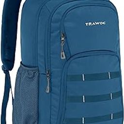 TRAWOC 35L Laptop Backpack TPB05| Office & Travel Bag with 16-Inch Padded Laptop Compartment, USB Charging Port - 3-Year Warranty-17