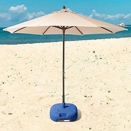 ATORSE Patio Umbrella Base Windproof Water/Sand Filled for Yard Summer Beach Market Blue|Home & Garden-image-65