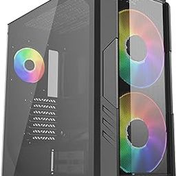 Cooler Master HAF 500 Computer Case - Black | High Airflow Cabinet | Mesh Front Panel | Dual 200mm ARGB Fans | Rotatable GPU Fan | Type C Connector | Removable Top Panel | Upto ATX,E ATX Mobo-29