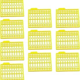meadawgs Meadawgs® 10Pieces Boilies Stopper Corn Catfish Carp Fishing Hair Stops Equipment Yellow-picture-33