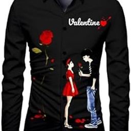 Stylish comfortable trending printed casual and formal Unstitched shirt for men and boys-image-5