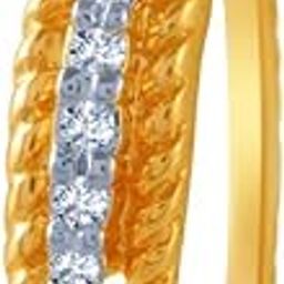 p.c. chandra jewellers 14k (585) Yellow Gold and Diamond Ring for Women-picture-20