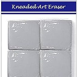 ARTISTERY Kneadable Art Eraser | Pack of 4 | Ideal for Students and Adults, Soft, Durable, Charcoal, Cleaning, Lightening, Correction of Drawings, Sketching, Art, Fineart, School, Office Use-picture-26
