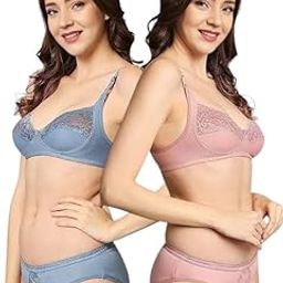 Women Sexy Lingeries for Honeymoon Bra Set Panty|Sexy Soft Elegant Non-Padded Bra Panty Set| Womens Bikni Set|Bra Panty Designer Set for Women|Bra Panty Combo Set| Bra Panty Honeymoon Set-image-0