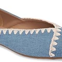 forever glam by pantaloons Forever Glam Blue Flat Shoes-picture-35