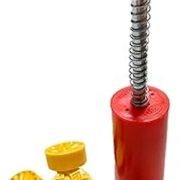 Hope Kart peda Maker Hand Spring Push and Press Stamp Chaap for Mawa Penda Sweets Stamping Mould Round Design Manual Mava Mold Pack of 1-image-10
