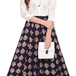 Women's Self Woven Striped Cotton Blend Straight Kurta Pant Set-picture-34